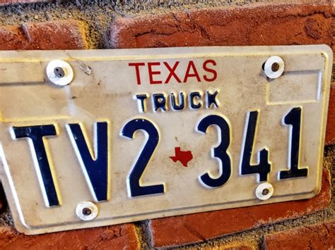 Texas License Plate Free Stock Photo - Public Domain Pictures