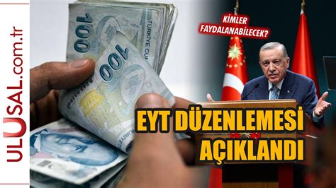 EYT düzenlemesi açıklandı Kimler faydalanabilecek YouTube