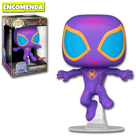 Funko Pop Homem Aranha Através do Aranhaverso Spider Man 1236