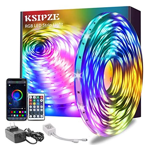 Reviews For Ksipze Led Lights For Bedroom 50ft Smart Music Sync App