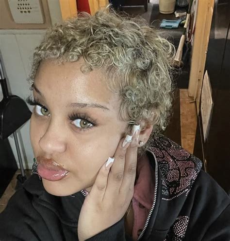 Ash Blonde Short Natural Curly Hair Ash Blonde Short Hair Short Hair Styles