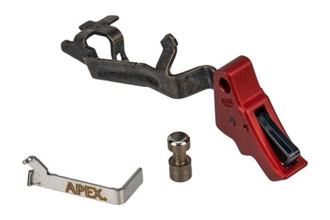 Apex Tactical Glock Action Enhancement Trigger Kit Red 102 155