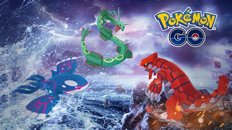 Kyogre And Groudon Join Rayquaza For A Legendary Week Of Raid Battles