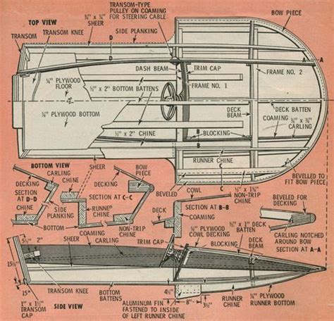 Build Your Own Boat POPULAR MECHANICS March 1965 In 2023 Boat Plans