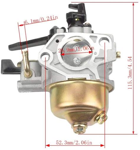 Carburator Compatibil Honda Gx Hp Cu Robinet De Benzina