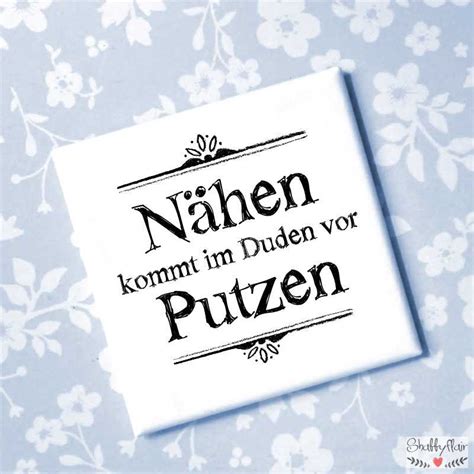 Magnet Mit Lustigem Spruch N Hen Macht Gl Cklich