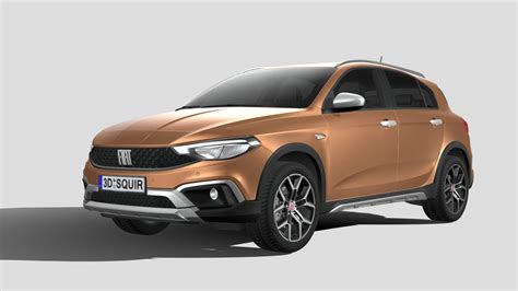 Fiat Tipo Cross Buy Royalty Free D Model By Squir D B A