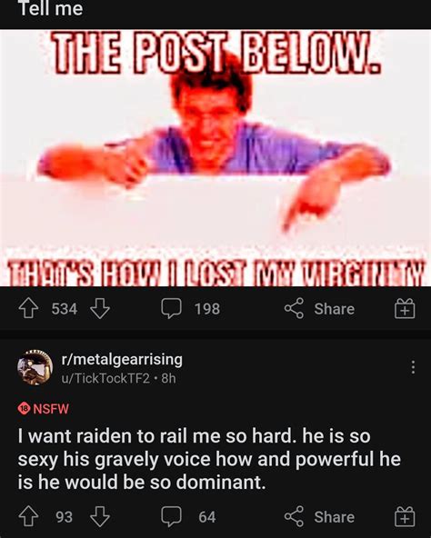 Least Horny Mgr Fan R Metalgearrising