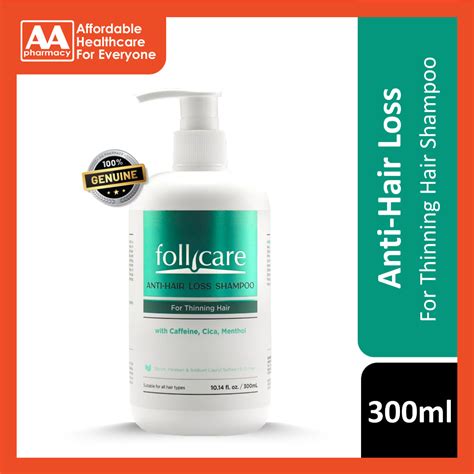 Follicare Anti Hair Loss Shampoo 300ml Aa Pharmacy