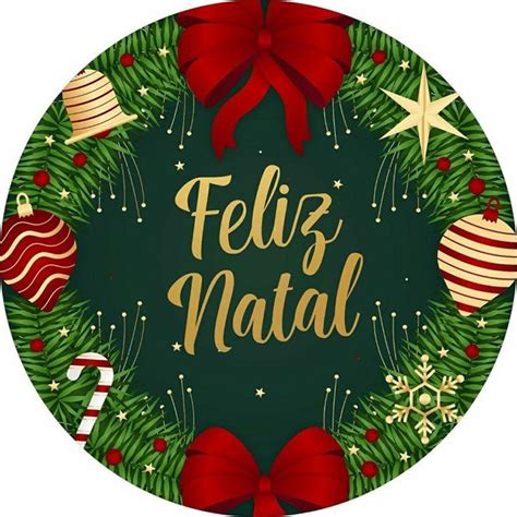 Adesivo Latinha Natal Elo Produtos Especiais