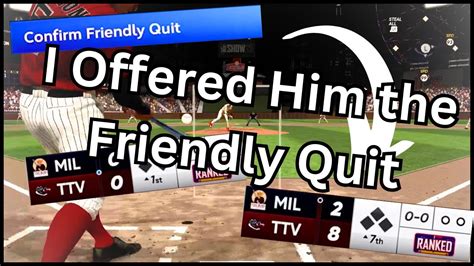 He Should Ve Accepted The Friendly Quit Youtube