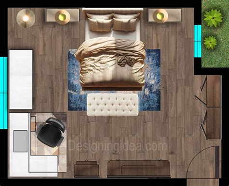 10 Inspiring Large Bedroom Layout Ideas With Plans