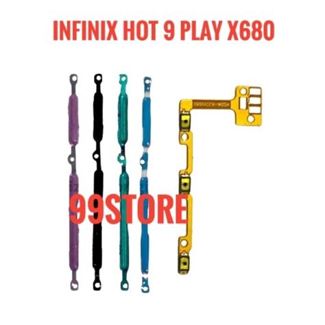 Jual TOMBOL FLEXIBEL ON OFF VOLUME INFINIX HOT PLAY X SATU SET Shopee Indonesia
