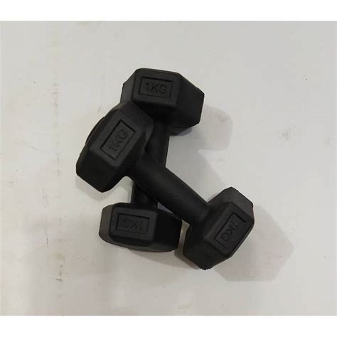 2PCS 1 PAIR Vinly Cement Dumbbell Weight 1kg 2kg 2 5kg 3kg 4kg 5kg X 2