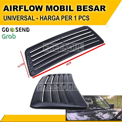 Jual Airflow Air Flow Air Scoop Kap Mesin Mobil Universal Jumbo