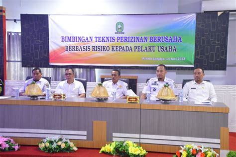 Gelar Bimtek Perizinan Berusaha Berbasis Risiko Upaya Pemkab Sinjai