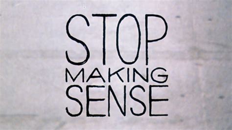 Stop Making Sense 1984 Art Of The Title