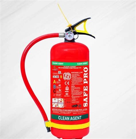 Class A 6Kg Safepro ABC Clean Agent Fire Extinguishers 4 Kg At Rs 7500