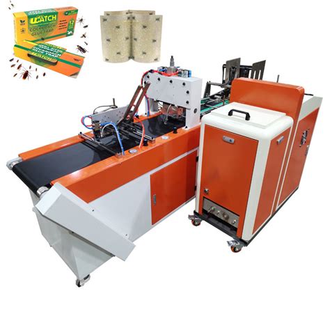 Hot Melt Mouse Glue Trap Making Machine 9 75KW 3000pcs Per Hour