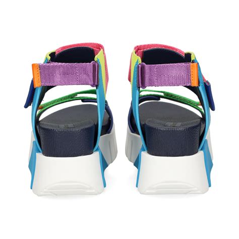 UNITED NUDE Sandalias Con Plataforma De Mujer DELTA RUN RAINBOW