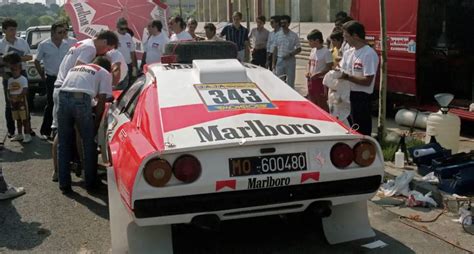 The iconic Marlboro livery used in Formula 1, Rally and other racing ...