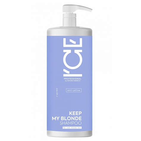 Sampon Pentru Par Blond Ice Keep My Blonde 1000ml Natura Siberica