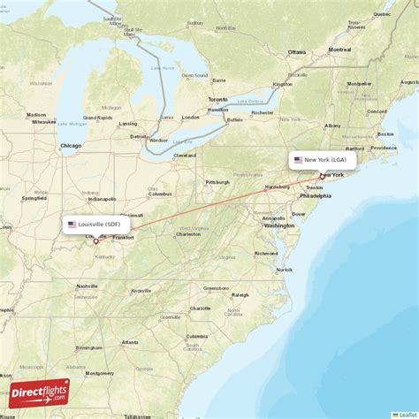 Direct Flights From New York To Louisville LGA To SDF Non Stop