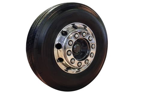 Truck wheel with new tires, parts 22581571 PNG