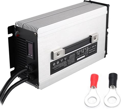 Wxfkldj Upgraded 60 Volt Battery Charger For Golf Cart 25 Amp Smart Fast Charging