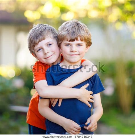 Two Little Active School Kids Boys Stock Photo 1704710347 | Shutterstock