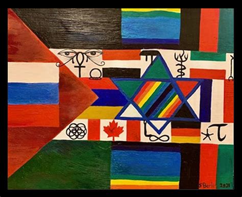 Our Worlds Mosaic Of Intersectionality A Painting By Stacy Berlin Iapsp