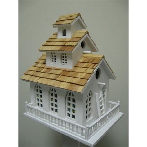 Home Bazaar Classic Series Chapel Bell 12 5 In X 10 In X 8 In Birdhouse