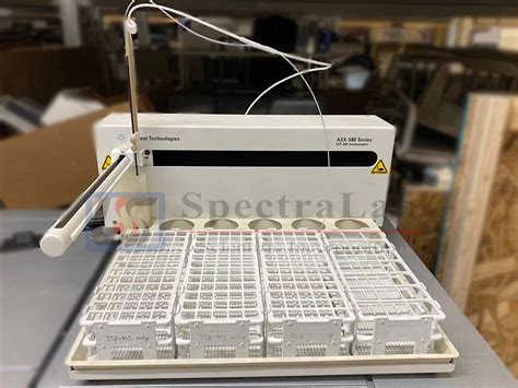 Agilent Asx Series Autosampler Spectralab Scientific Inc