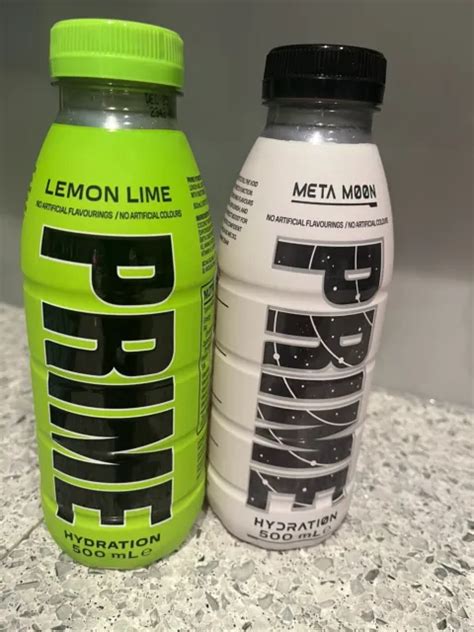 Prime Hydration Energy Drink Logan Paul Ksi Meta Moon Lemon Lime X