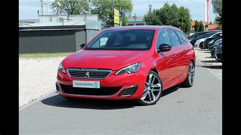 Peugeot 308 GT 2 0 Hdi 180PS Automat 2015 masaże skóra Navi Full