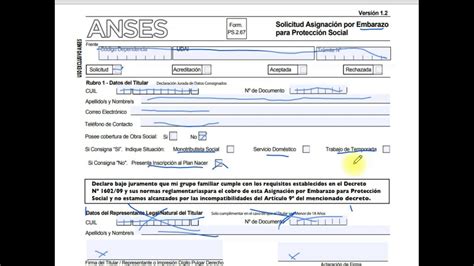 Que Completar En El Formulario De Embarazo Y Nacimiento De Asignacion