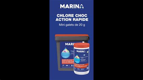 MARINA CHLORE CHOC ACTION RAPIDE Mini Galets 20 G YouTube