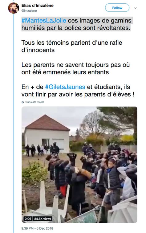 Voil Une Classe Qui Se Tient Sage La Police Se Venge En Vid O L