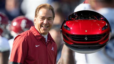 Nick Saban Flexes On Everybody With Terrible Park Job For Ferrari