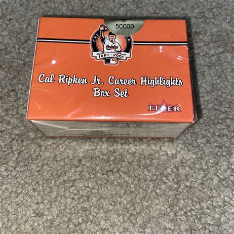 Fleer Cal Ripken Jr Career Highlights Box Set Sealed Ebay