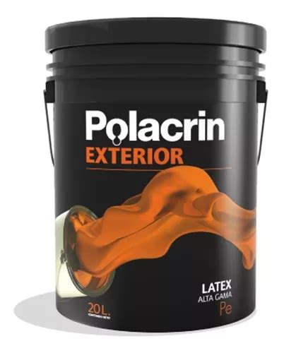 Latex Polacrin Exterior Cubritiva Lts Antihongos Premium