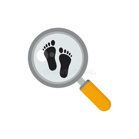 Loupe Footprints Stock Illustrations 335 Loupe Footprints Stock