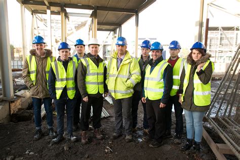 Bolton College students and tutors visit the construction … | Flickr