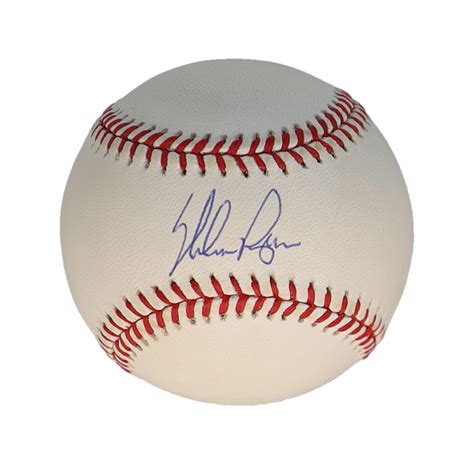 Nolan Ryan Signed Oal Baseball Psa Pristine Auction