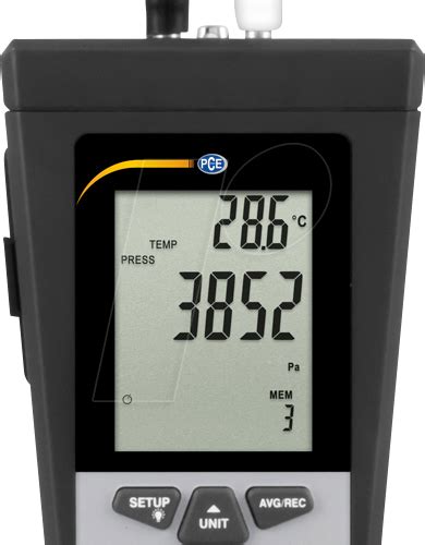 PCE HVAC 2 Staurohr Anemometer PCE HVAC 2 Bei Reichelt Elektronik