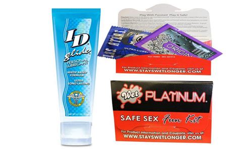 Bundle Package 1 Id Glide 4 1 Fl Oz Tube And 1 Wet Safe Sex Kit With