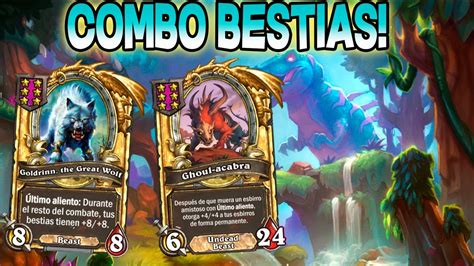 Combo Bestias Hearthstone Campos De Batalla Battlegrounds En Espa Ol