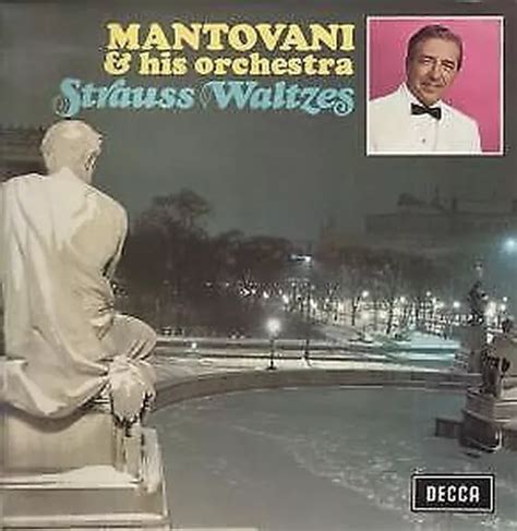 MANTOVANI AND HIS Orchestra Strauss Waltzes LP Vinyl UK Decca 1969