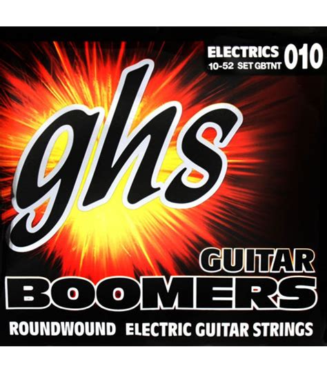 GHS Boomers 10 52 Electric Strings