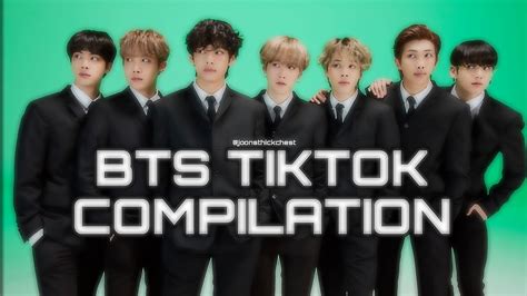 Bts Tiktok Compilation For Ccwreact Youtube